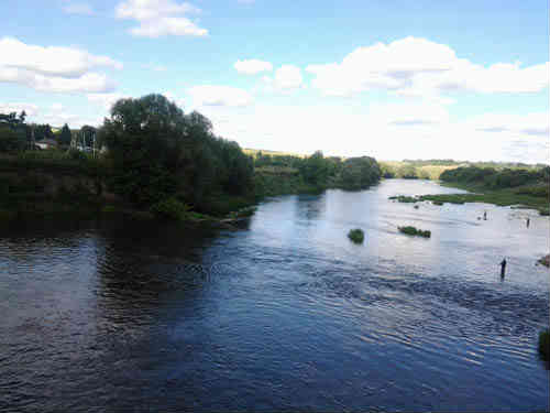 Вид на реку со станции