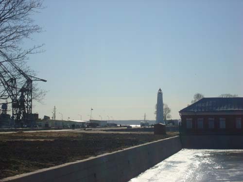 Створный маяк в городе Кронштадт