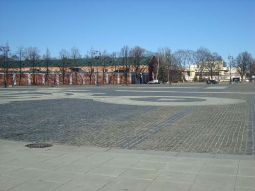 Якорная площадь в городе Кронштадт